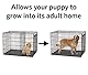 MidWest Homes for Pets Modell 04DP Trenneinsatz für 76 cm große Hundeboxen; geeignet für Modelle 1630, 1630DD, 1930 und 730UP, schwarze E-Beschichtung