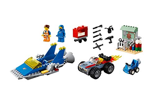 LEGO The Movie 2 Emmet and Benny's 'Build and Fix' Workshop; 70821 Action Car and Spaceship Play Transportation Building Kit for Kids (117 Pieces) - Image 5