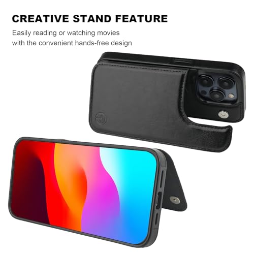Coque antichoc iPhone 15 Pro protégeant vos cartes et compatible MagSafe
