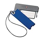 SwissGear Plastic Luggage Tags with Privacy Covers for Personal Information Protection