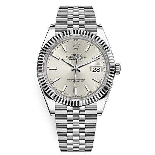 Rolex Oyster Perpetual Datejust Silver Dial Automatic Men's Watch 126334SSJ