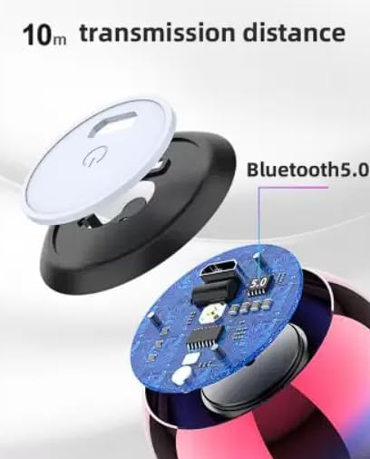 Image of Mini Boost 8 4D Power Bass Metal Speaker, Bluetooth, TWS Stereo Sound, Multicolor