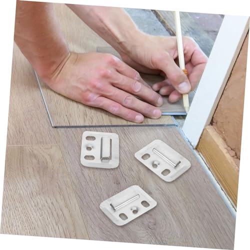 Image of DOITOOL Heavy Duty Mirror Hanging Hardware Whiteboard Mounting Clips 100pcs Wall Panel Buckle Kit