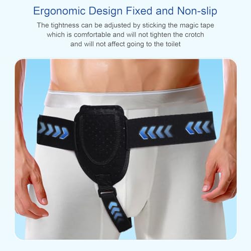 Soporte para Hernia Masculina Ajustable Lado Izquierdo o Derecho miniatura 3