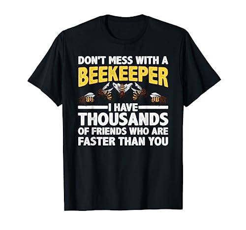 Beekeeper Art Men Women Beekeeping Honeybee Beehive Lover T-Shirt