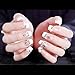 Produktbild Wangguifu New Hot Selling Acryl Künstliche Gefälschte Französische Nagelspitzen 24Pcs Full Cover Gefälschte Nageldesign Für Hochzeit Nail Art