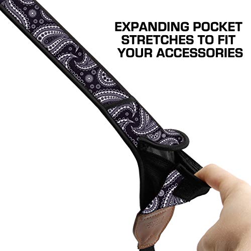 image for USA GEAR TrueSHOT Camera Strap with Neoprene Design, Accessory Pockets