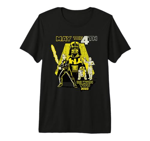 T-Shirt Star Wars Day May the 4th Be With You de Collection pour Fans