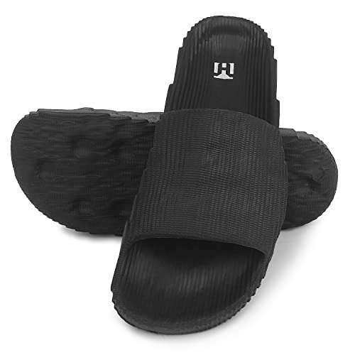 Image of Hygear Men's Almatiny EVA Slides | Ultra Soft Cushion | Lightweight | Waterproof | Stylish |Anti-Skid | Comfortable Everyday Slides for Men