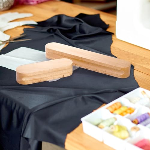Pince de couture en bois pour presser les pointes lors de vos ateliers - 8