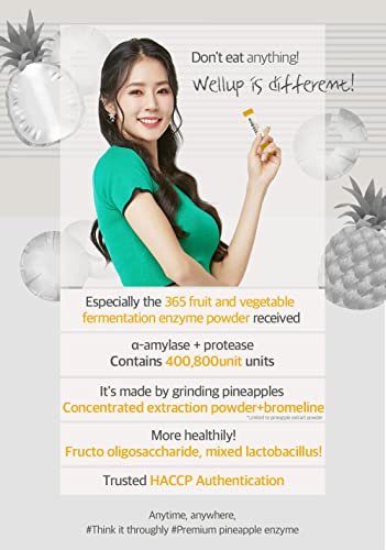 Rawel Well Up Pineapple Fermentation Digestive Enzymes (3G X 30Ea) / Digest Faster With Bromelain Of Pineapple #TOP1