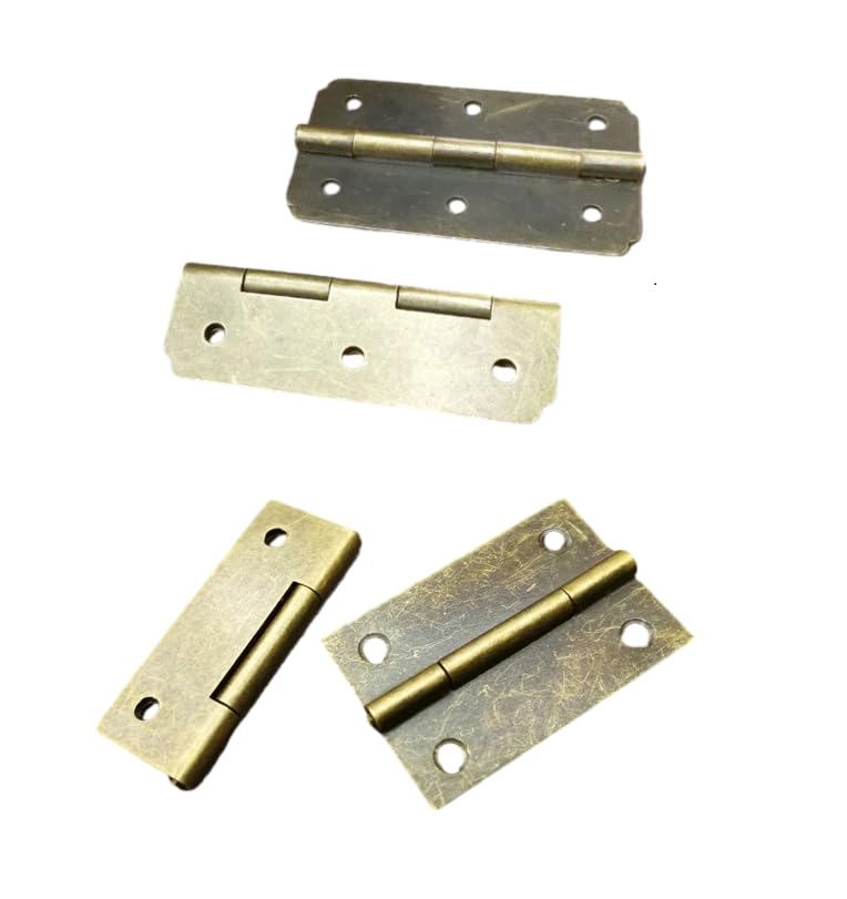 Cerniere per mobili, Cerniera for ante pieghevoli Confezione da 4/8 Scatola di legno in(8 Pack,5.6 * 3.2CM)