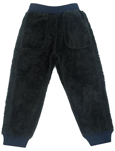 Happy Cherry Boys Girls' Winter Warm Jogger Pant Fleece Lined Sweatpants Elastic Waist2