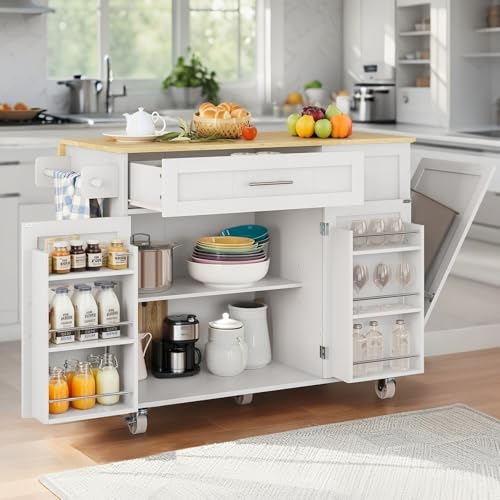 Kitchen Island with Storage, 43.3