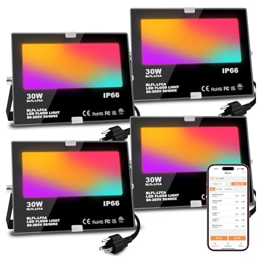 Best garden lighting guide LED Flood Light Outdoor 30W
