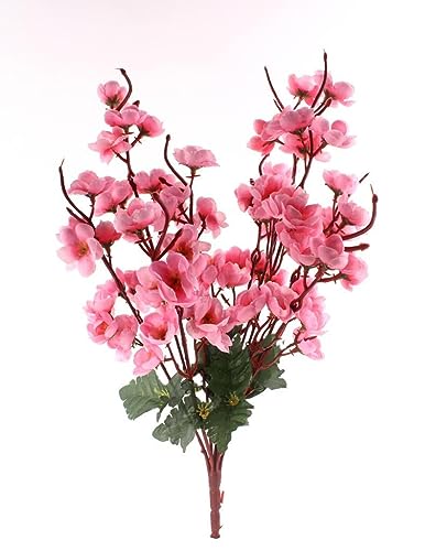 Yapay Çiçek Bahardalı Demeti Açık Pembe 40 cm