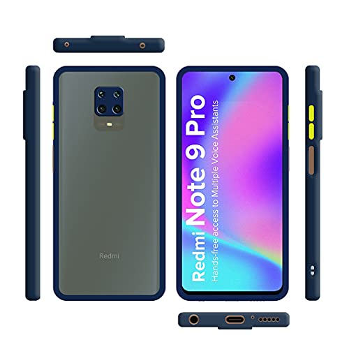 Image of Back Cover for Mobile (Silicon, TPU+Plastic Smoke Case-Blue)
