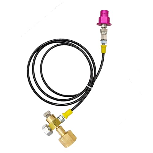 Duty Transfer Line 1,5 metros adaptador botellas europeas accesorios metal gas 7