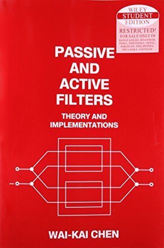 Passive & Active Filters: Theory & Implementations 9752976204 Book Cover