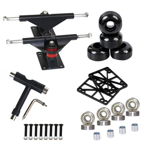 Roulements haute performance et trucks de skate avec roues en polyuréthane durables