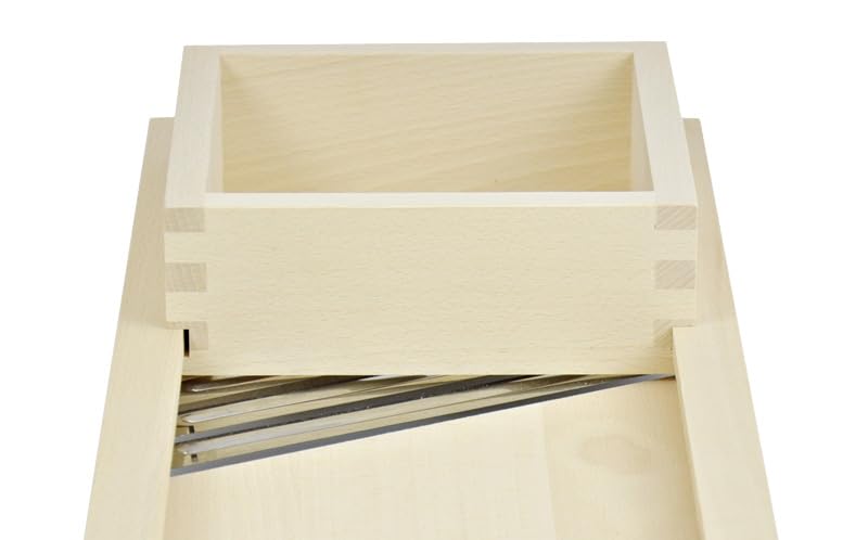 IN LEGNO, GRATTUGIA, AFFETTATRICE PER VERDURE, FRUTTA, CAVOLO, 92 CM