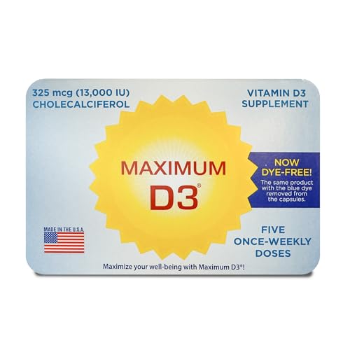 Maximum D3 13,000 IU Capsules