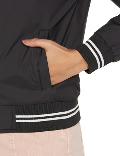 Image of Qube By Fort Collins Polyester, Standard Length Women's Lightweight Quilted Bomber Jacket Stylish, Packable, And Air-Resistant Outerwear For Winter