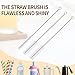 Peitushengjin12-Piece Straw Brush Set Includes 10 Different Diameter Brush Heads. Reusable Cleaning Brushes Suitable for Straws, Straw Cups, and All Types of Tubular Utensils.