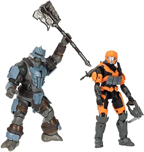 HALO 3.75" 2 Figure Deluxe Mission Pack - Mission: Penance with Elite Warlord and Jackal Freebooter