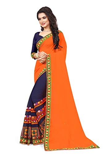 Image of SERONA FABRICS Ethnic Saree (or) Sari for Women, Ideal for Wedding, Party, Festive & Daily Wear