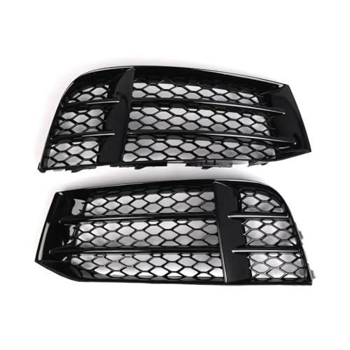 Parrillas listón doble para Audi A5 S5 RS5 B8.5 2008-2016 rejilla delantera negro brillante 8T0807681F