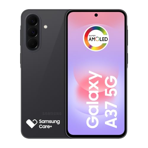 Celular Samsung Galaxy A37 5G, 256GB, 4GB, 50MP Tela 6.7" (Preto)