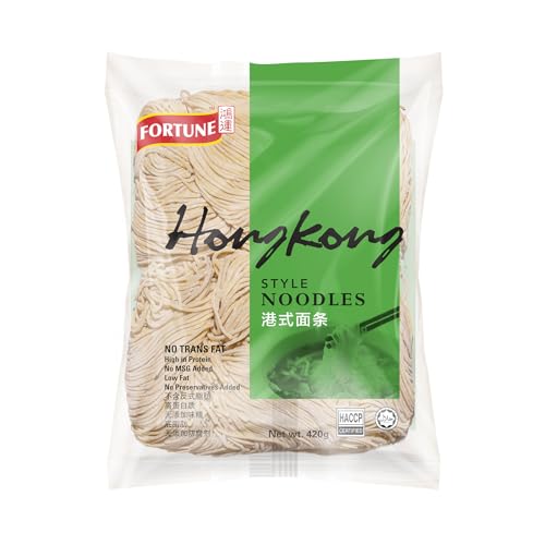 Fortune Hong Kong Style Noodles 420grams - Chilled