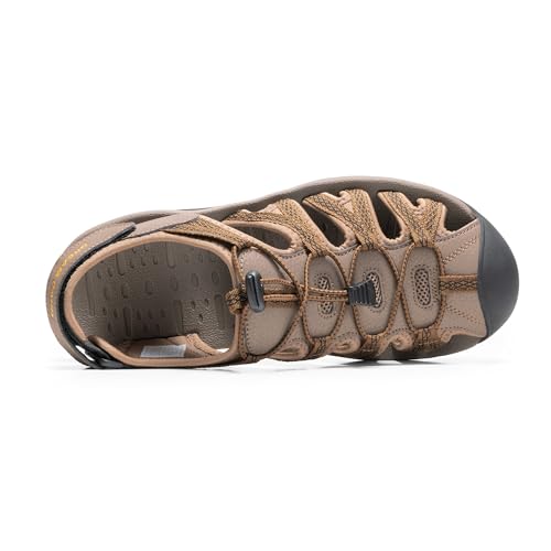 Image of DREAM PAIRS Men's 160912-M-NEW Adventurous Summer Outdoor Sandals