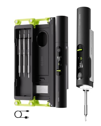 HOTO SNAPBLOQ™ I-A06 Soldering Iron Kit (5-Piece), Cordless, Portable