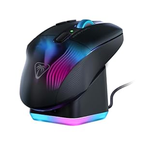 Turtle Beach Kone XP Air – Souris gaming RGB ergonomique, personnalisable et sans fil, Bluetooth, capteur optique 19