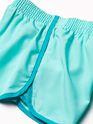 C9 Champion Girls' 2" Woven Running Shorts, Portal Teal, Small #TOP4