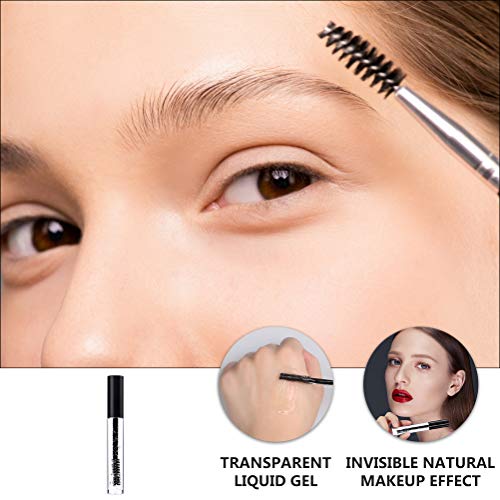Mobestech 2 unidades 3,8g Gel de fixação de sobrancelha à prova d'água à prova de suor líquido para