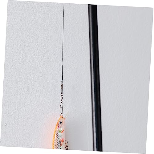 100 piezas de cable líder de pesca de alta resistencia miniatura 4