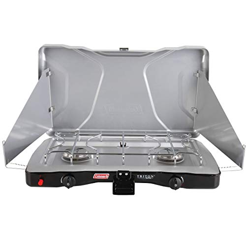 Coleman Gas Stove | Triton + Portable Propane Gas Camp Stove (Renewed)