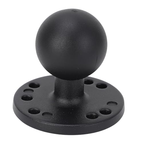 Soporte de Bola de 1,5 Pulgadas, Aleación de Aluminio Resistente, Base de Instalación Universal, Compatible con Soportes RAM, para Barcos, Camiones, Vehículos Todoterreno