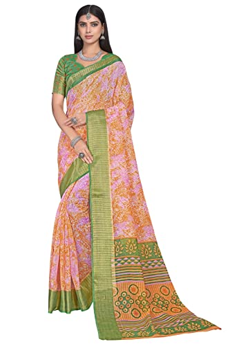 Image of Glory Sarees Women's Cotto Silk Saree With Blouse Piece (Fashion104 Parent)