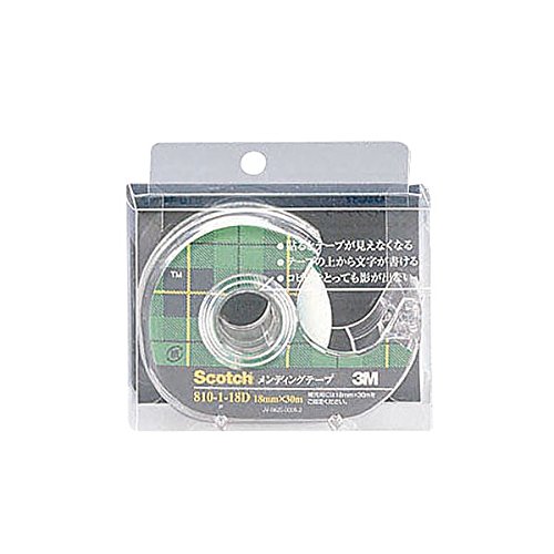 i܂Ƃ߁j 3M XRb` fBOe[v 810  18mm×30m fBXyT[t NAP[X 810-1-18D 1 y×10Zbgz ds-1578879
