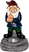 Solar Powered Middle Finger Lawn Gnome - Light Up Garden Statue by GreenLighting