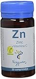 Vegunn - Zinc + Vitamina C, 30 Comprimidos