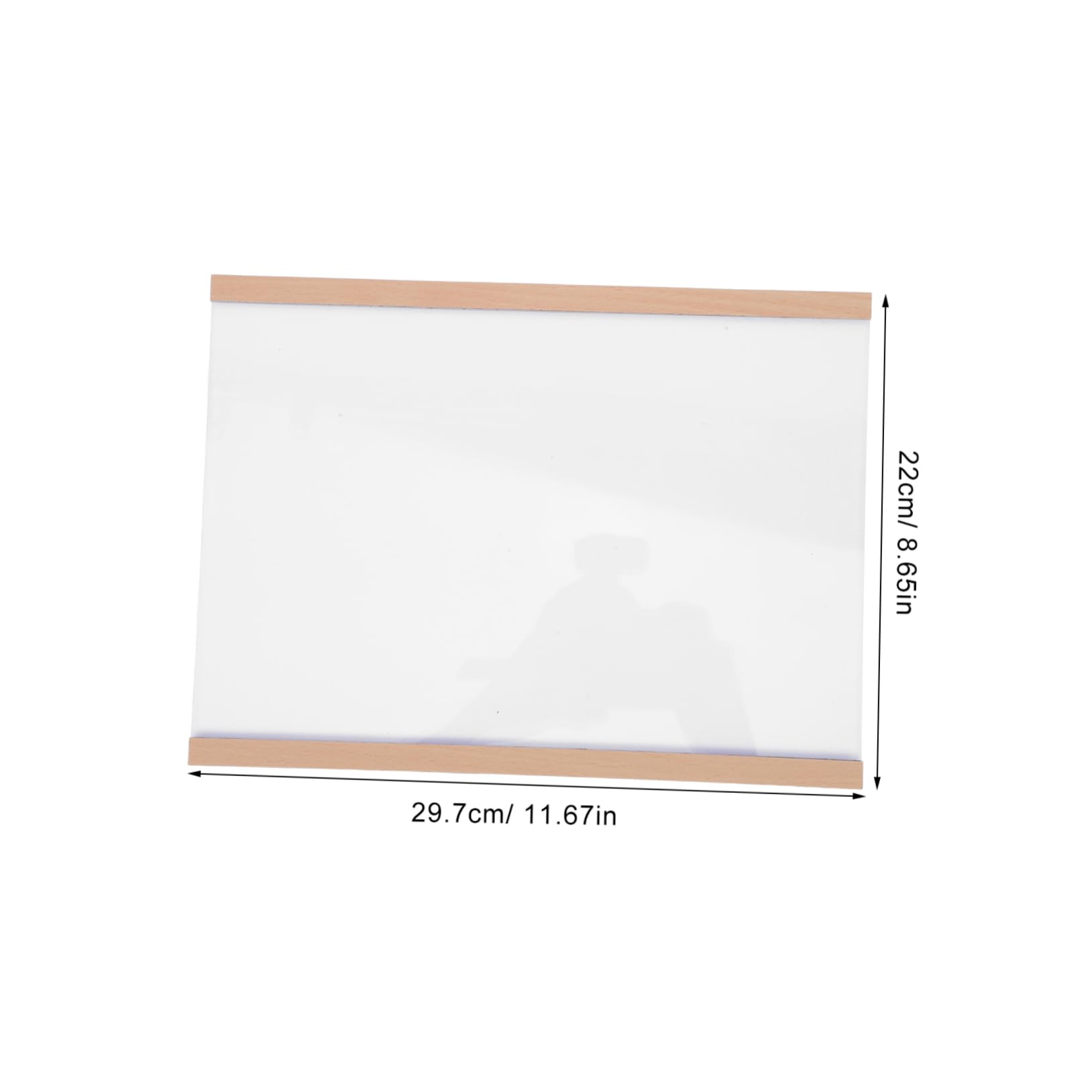 Levemolo Magnetic Photo Frame for Wall Gallery Horizontal Display Frame Tool Installation Magnetic Hold for Posters Certificates and Artwork Home Office and Public Spaces