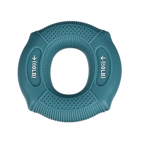 QUARKZMAN Main Poignée Renforceur 3.07" 50-60 Lbs Haze Bleu