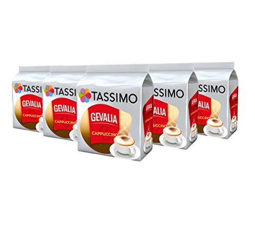 Café Tassimo Gevalia Cappuccino avec 40 T Disques de café moulu