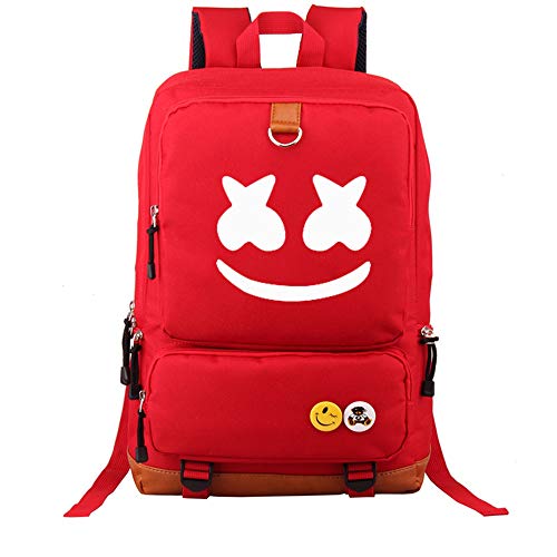 Mochila Escolar USAMYNA para Adolescentes para Niñas Marshmello para Niños De Viaje