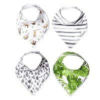 Algopix Similar Product 13 - Baby Bandana Drool Bibs for Drooling